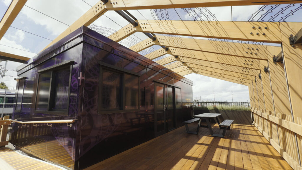 Bespoke portable building for government client by Castle Collab